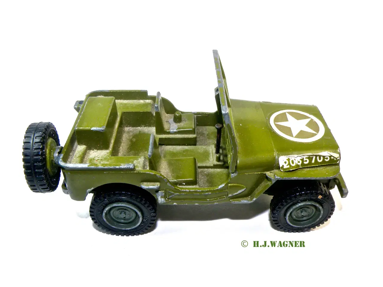 Billede 4 - DINKY TOYS - US-Jeep - No. 615 - skala 1:32