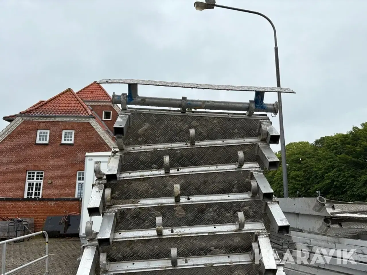 Billede 2 - Stilladstrapper Specialfabrikken 14 styk med gelænder