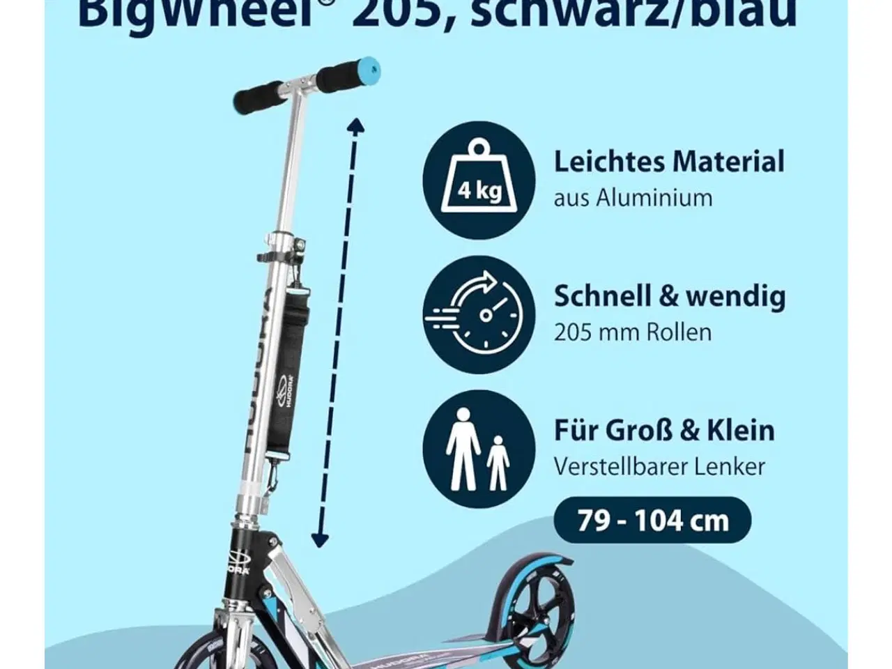 Billede 6 - Hudora løbehjul