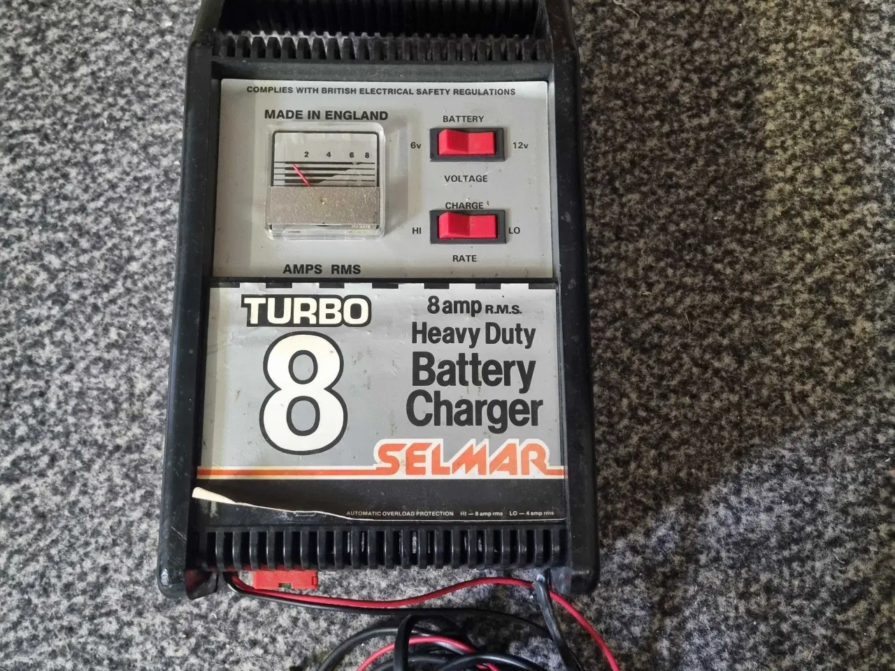 Billede 1 - Batteri oplader  6/12 Volt