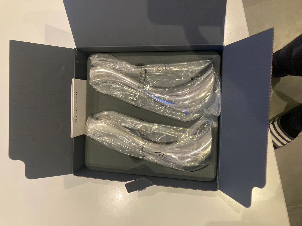 Billede 3 - Georg Jensen Cobra lysestage - mellem 2 stk.