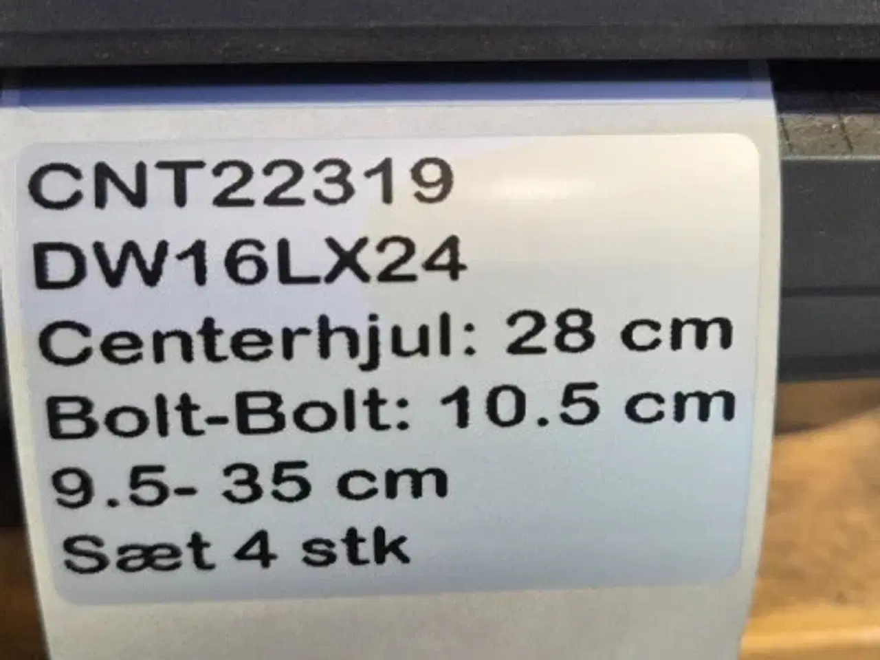 Billede 5 - 24" DW16LX24 Sæt 4 Stk