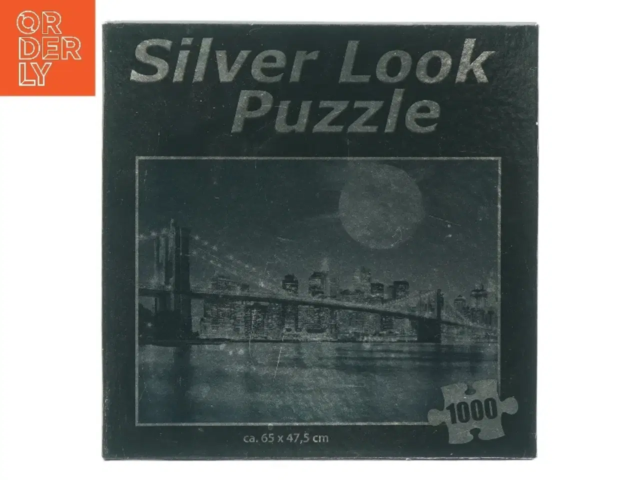 Billede 1 - Silver look puzzle (str. 1000 brikker)