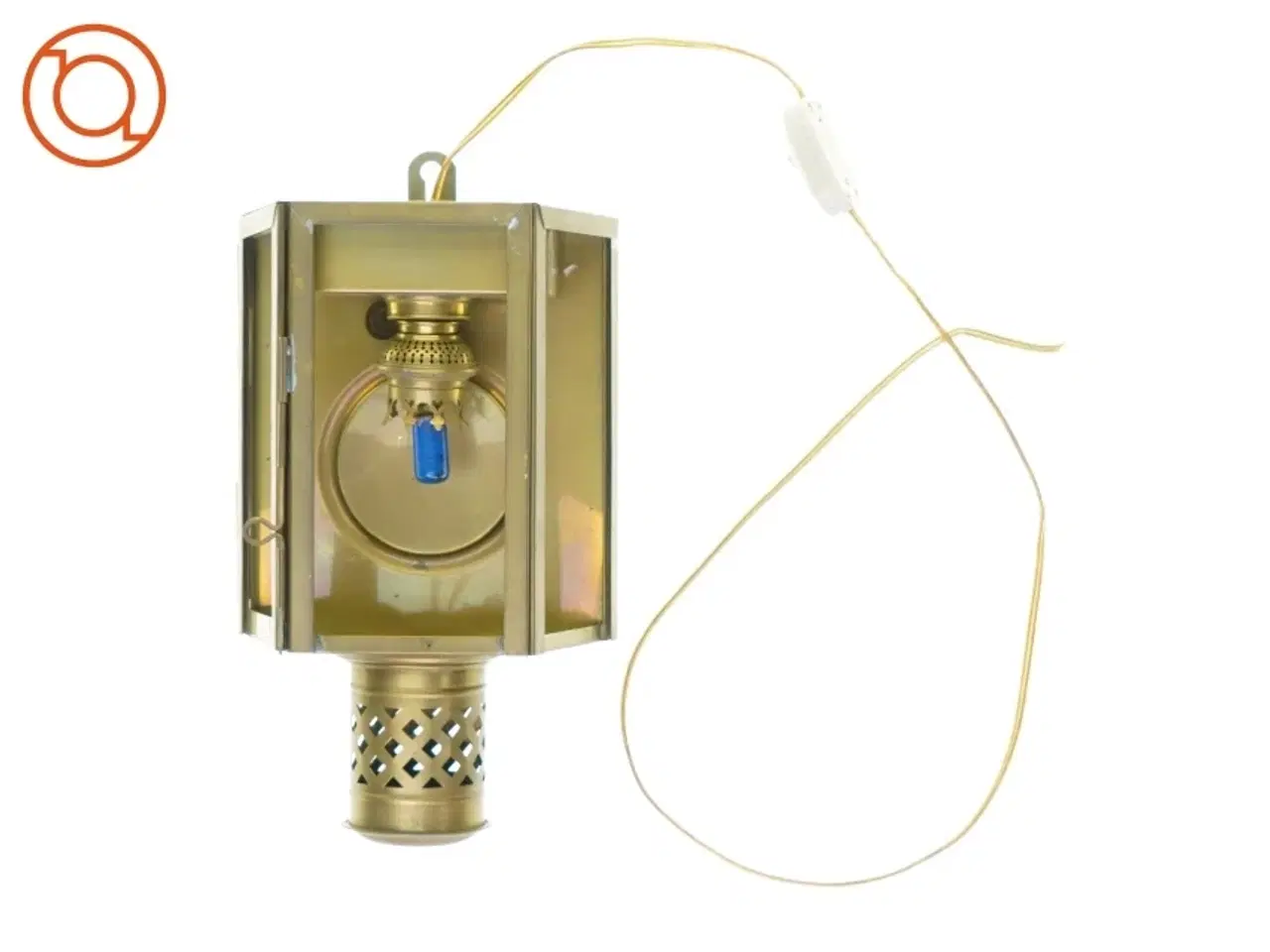 Billede 1 - Lampe (str. 30 x 19 cm)
