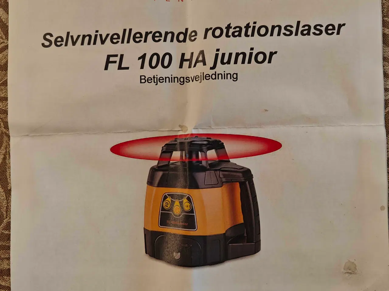 Billede 1 - Nivilerings rotor laser