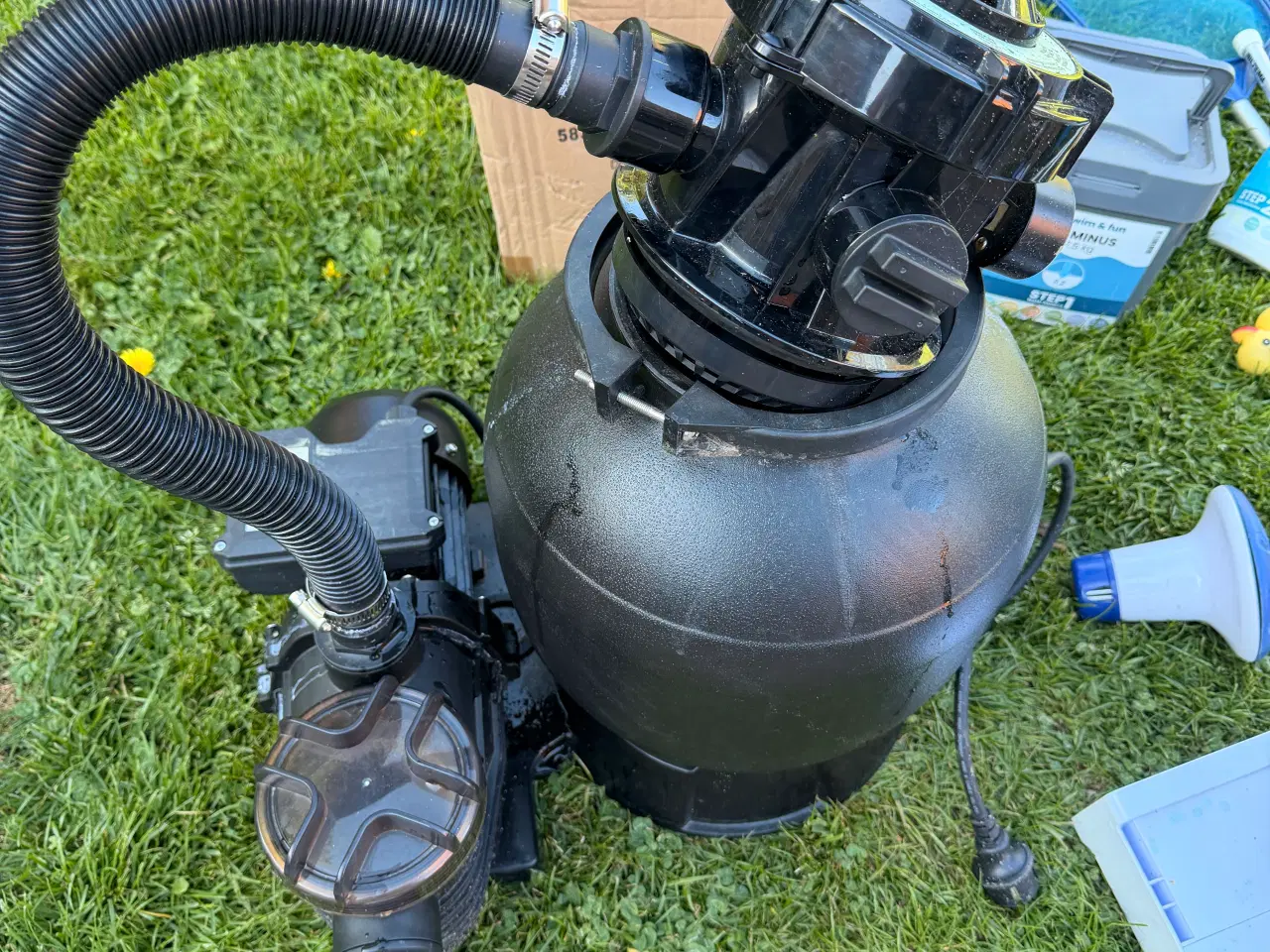Billede 3 - Næsten ny Bestway Steel Pro Max rund pool 5,49 m