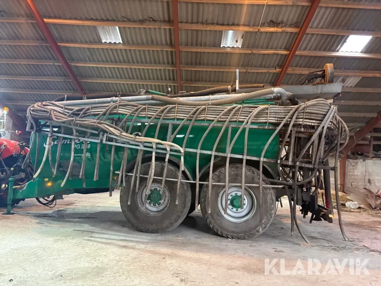 Billede 7 - Gyllevogn med spreder Samson PG 18