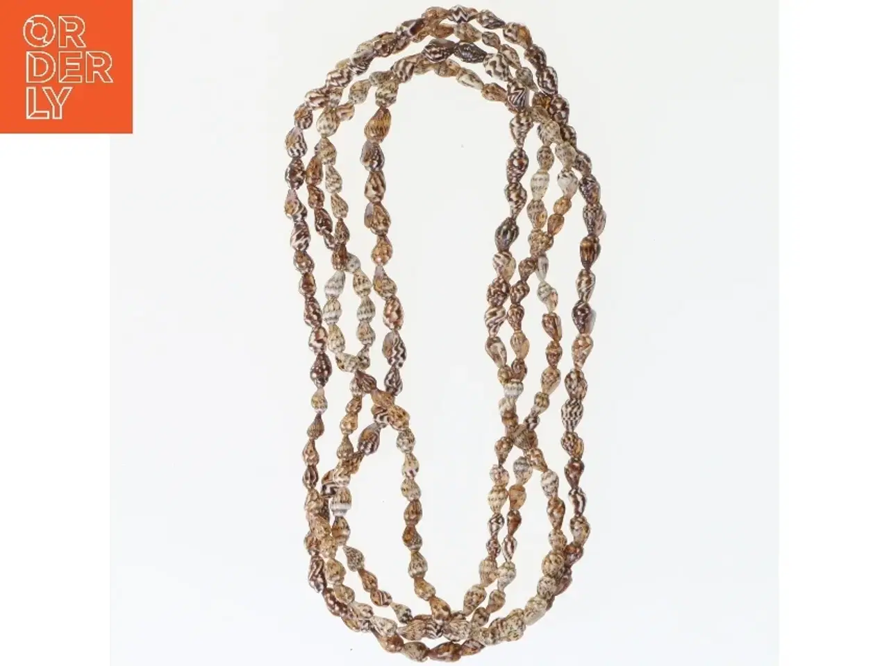 Billede 1 - Lang perlehalskæde (str. 140 cm)