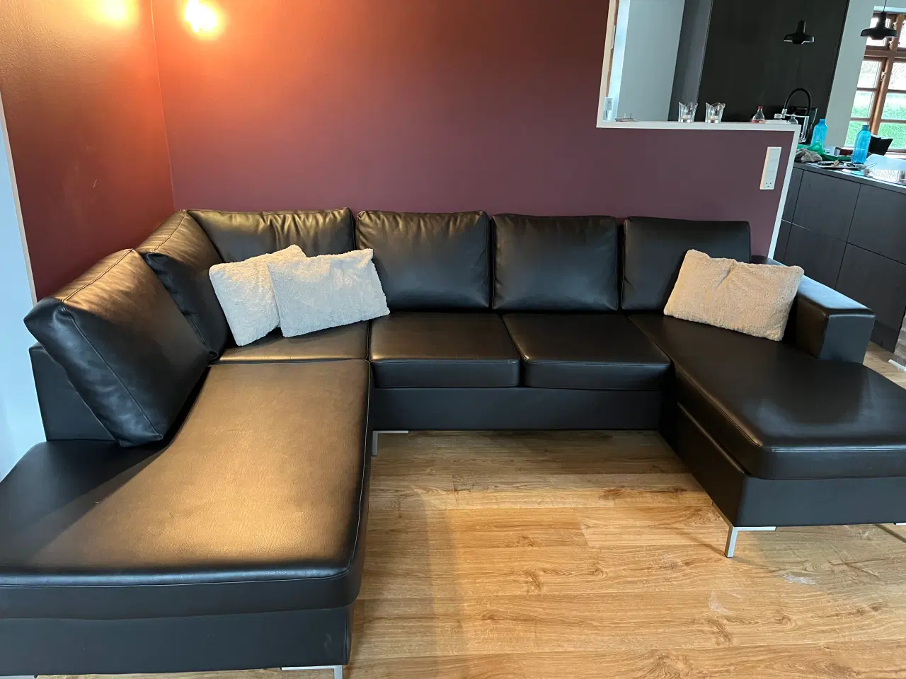 Billede 2 - Velholdt u-sofa