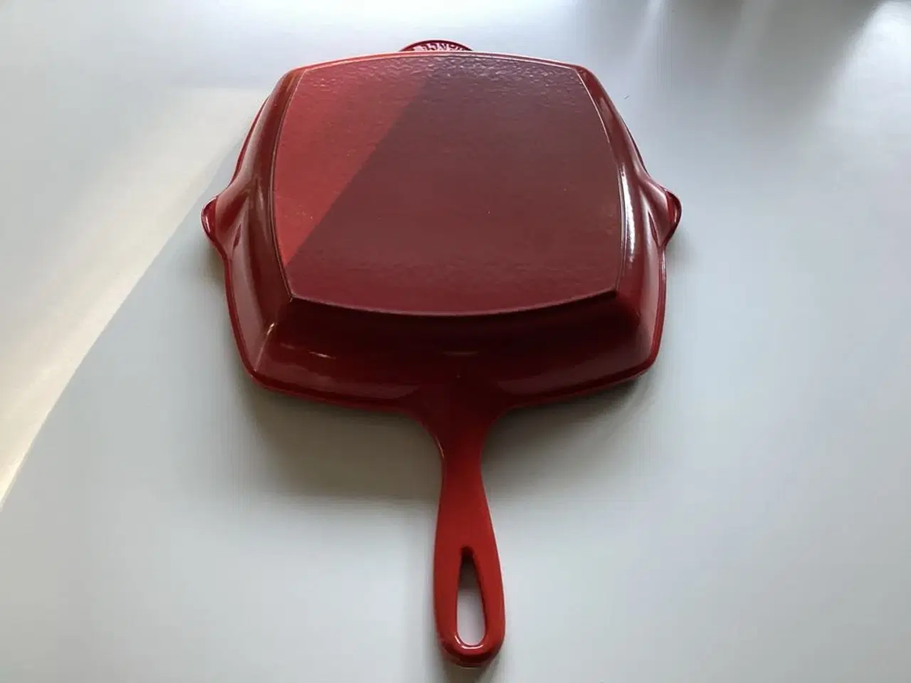 Billede 3 - Pæn og velholdt Le Creuset støbejerns grillpande