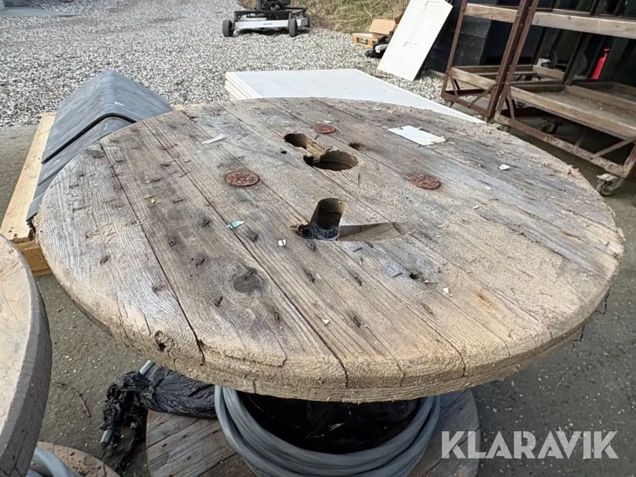 Billede 9 - Kabeltrommel med kabel Draka 2 styk.