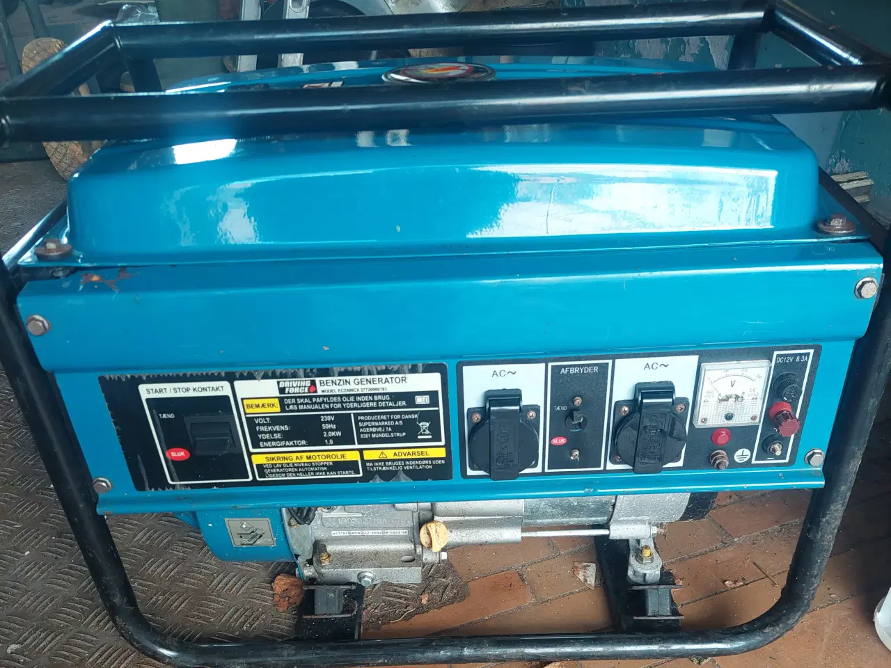 Billede 1 - Benzindrevet EL generator sælges