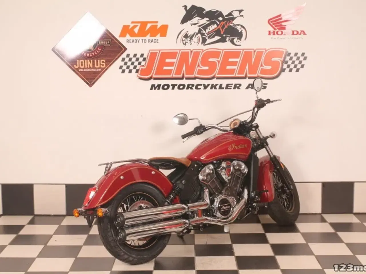 Billede 2 - Indian Scout 1200 100 th anniversary