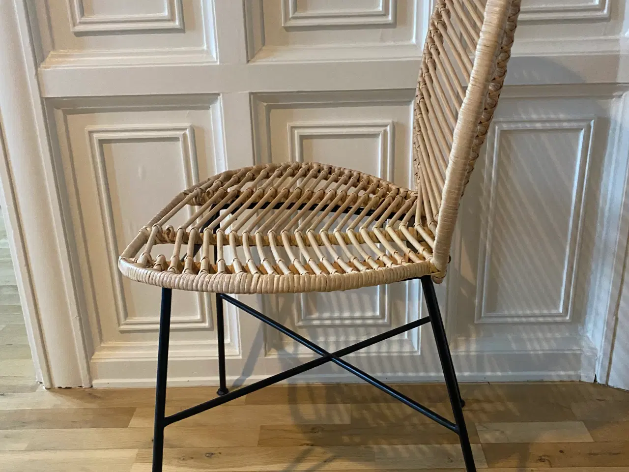 Billede 4 - Spisebordsstol i naturflet