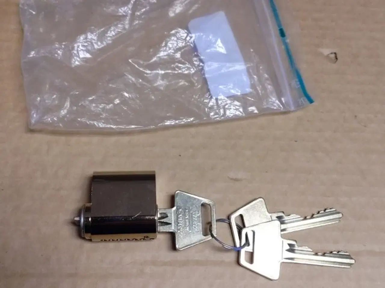 Billede 1 - Ruko 6-stift messing cylinder