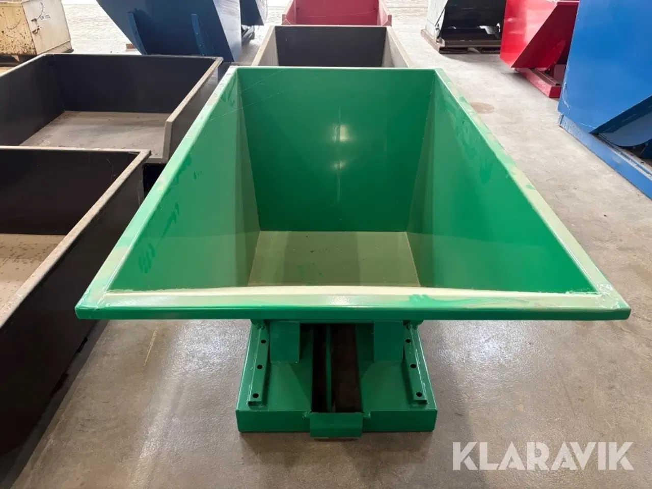 Billede 8 - Tipcontainer Intra Materialhantering Tippo 600 Green 1 styk