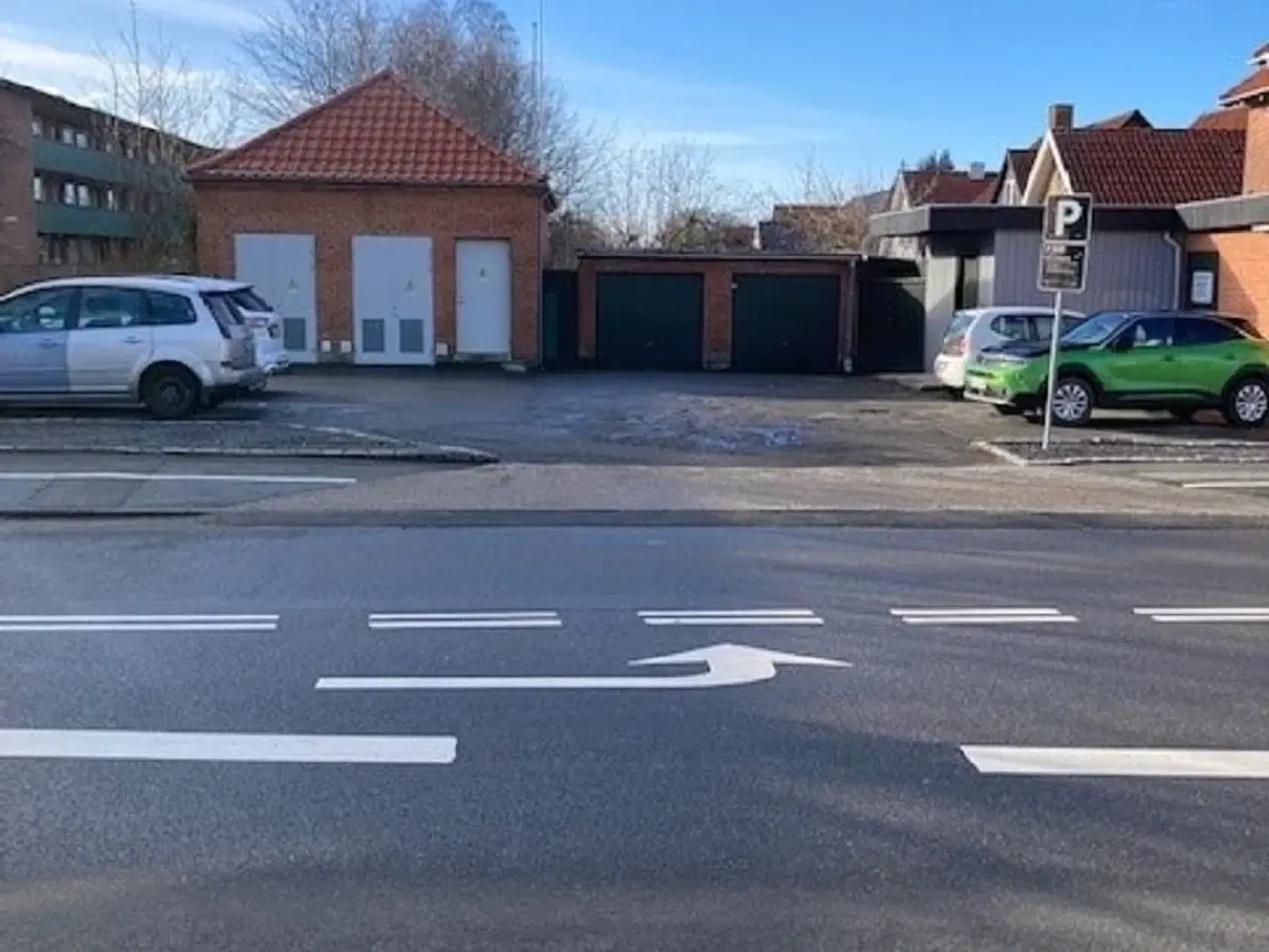 Billede 1 - Privat p-plads til leje Østerbro 60 Slagelse