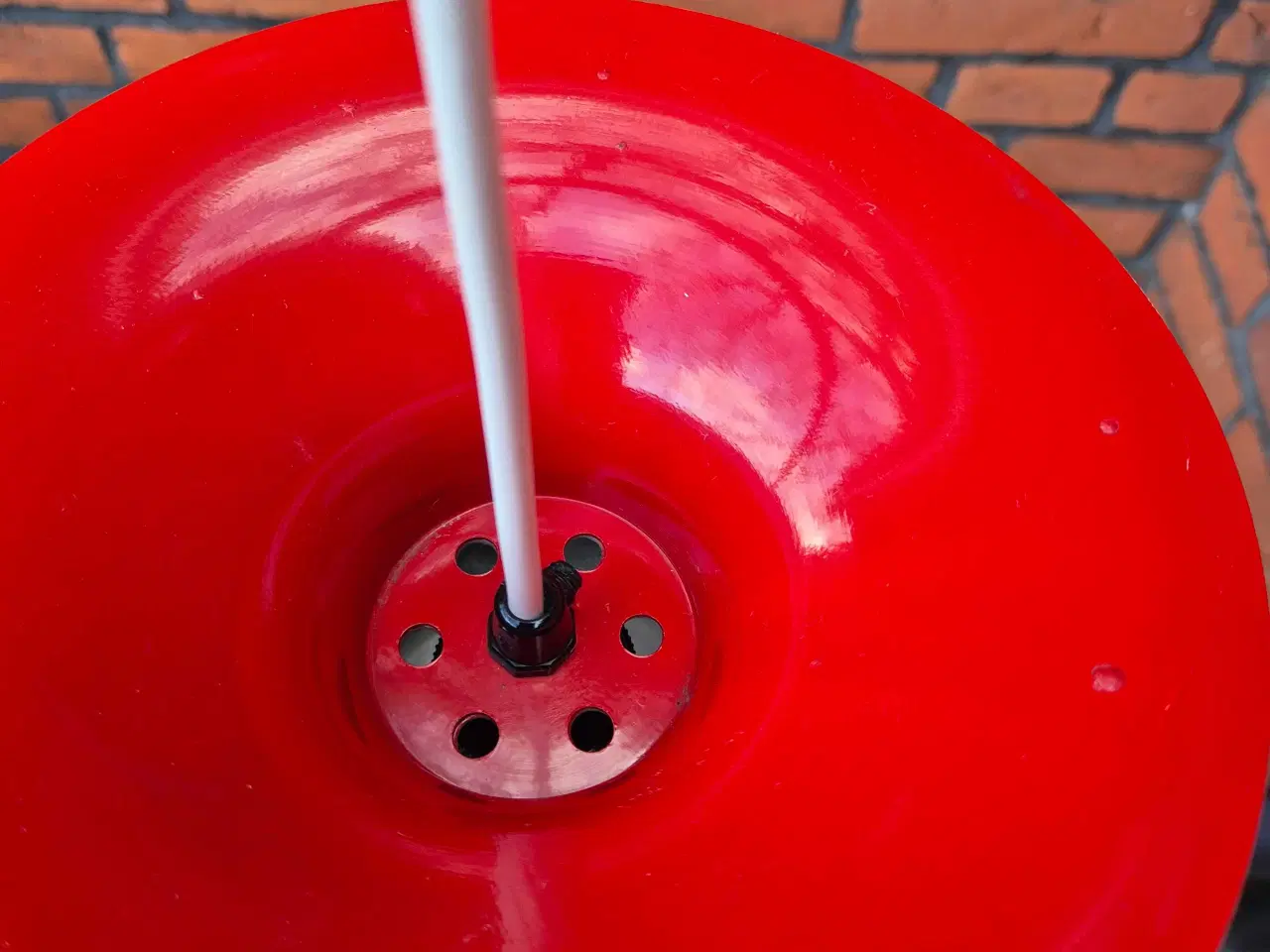 Billede 5 - Herlig rød trompetpendel