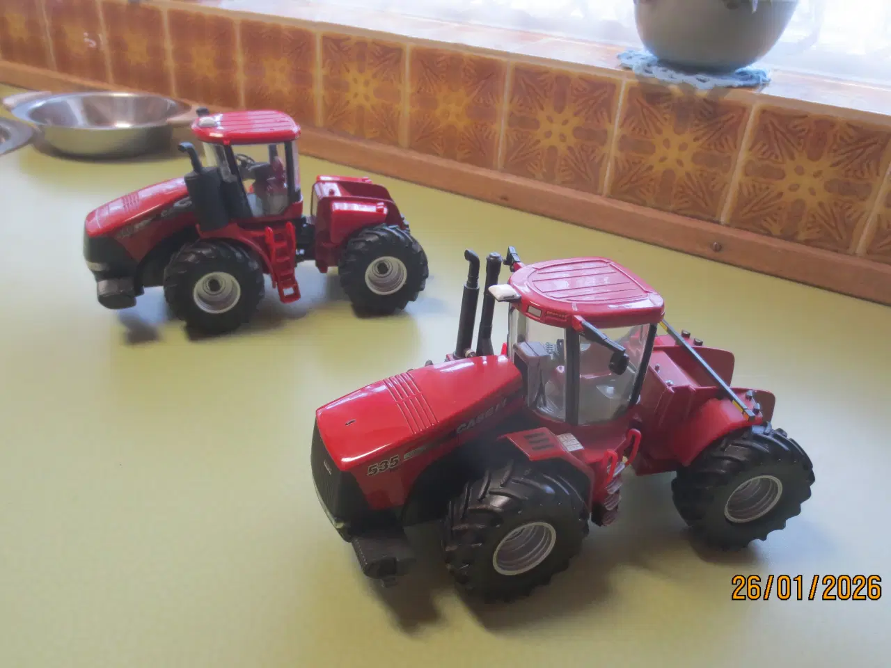 Billede 1 - 2 stk Modeltraktor Case IH Steiger 535/540