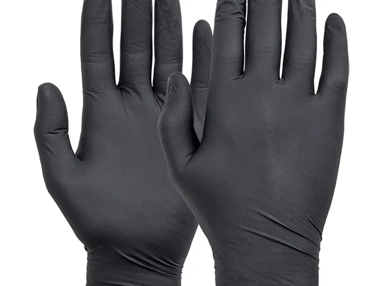 Billede 1 - NORSE Black nitrilengangshandsker 4,5g str. 9
