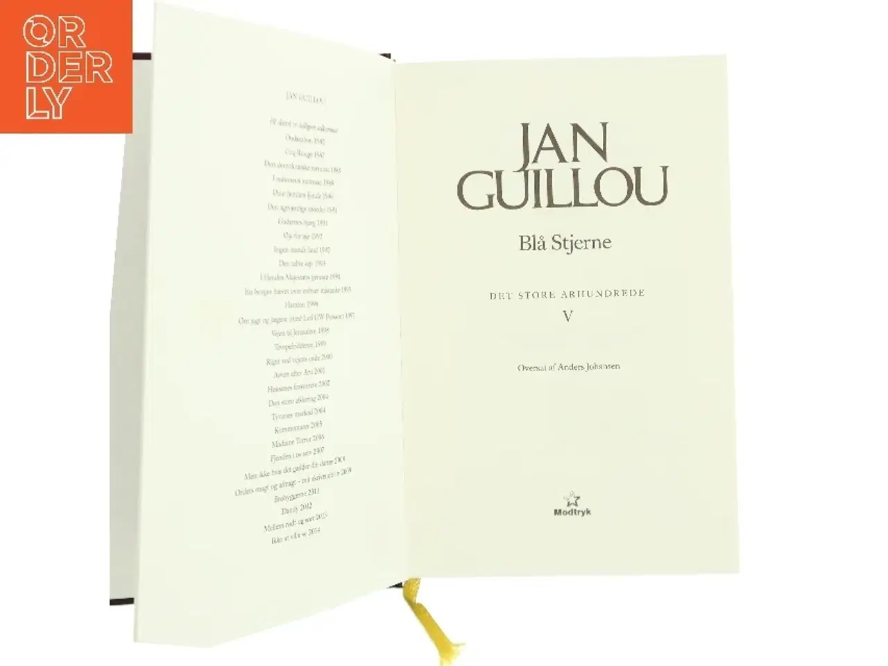 Billede 1 - Blå Stjerne af Jan Guillou (Bog)