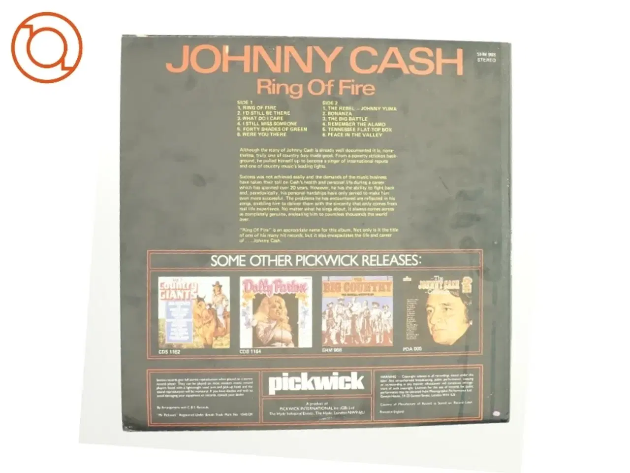 Billede 2 - Johnny Cash Ring of Fire
