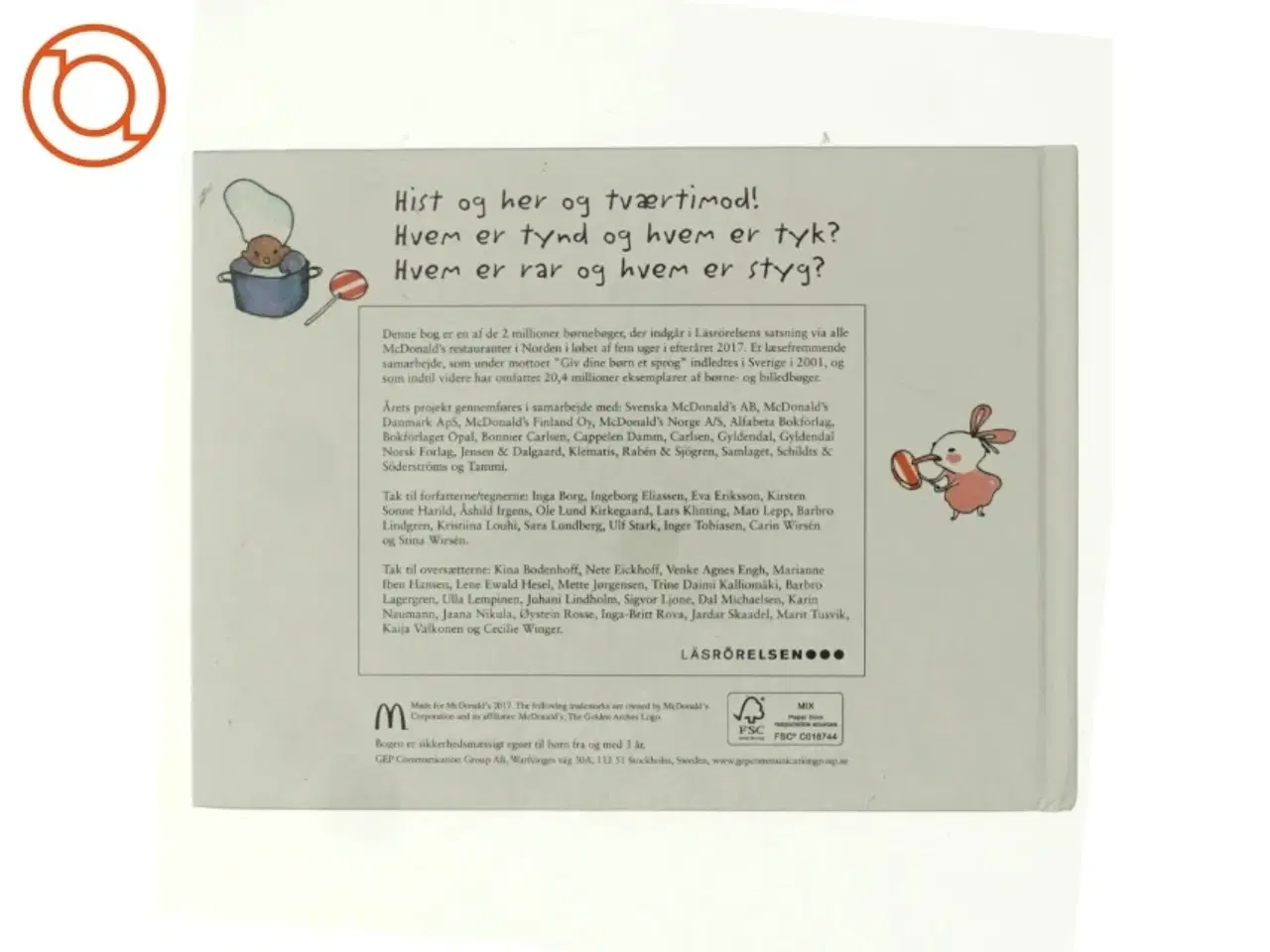 Billede 3 - En lille rosa og de tværtimodsatte spraglinger