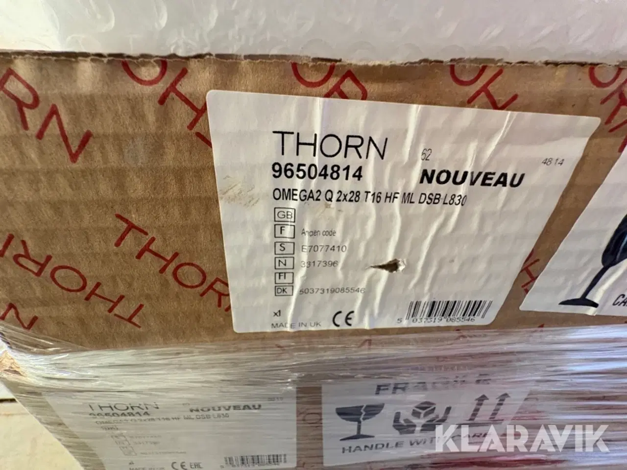 Billede 5 - Loftslamper Thorn OMEGA2 Q 2x28 T16 HF ML DSB L830 - 29 styk