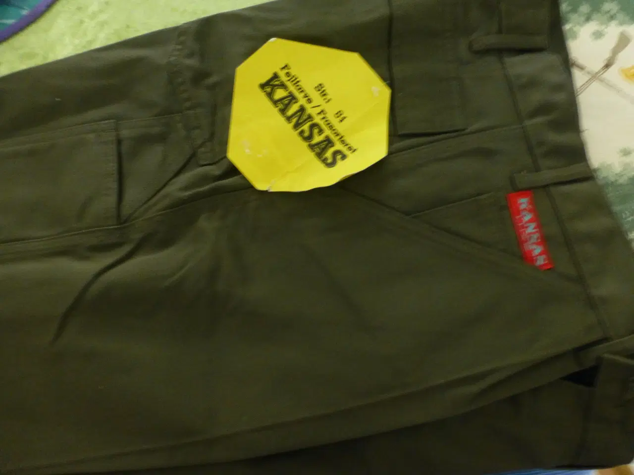 Billede 1 - Arbejdsbuks i grøn Ubrugt 