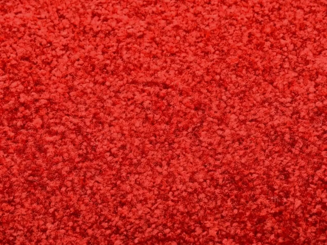 Billede 4 - Vaskbar dørmåtte 90x120 cm rød