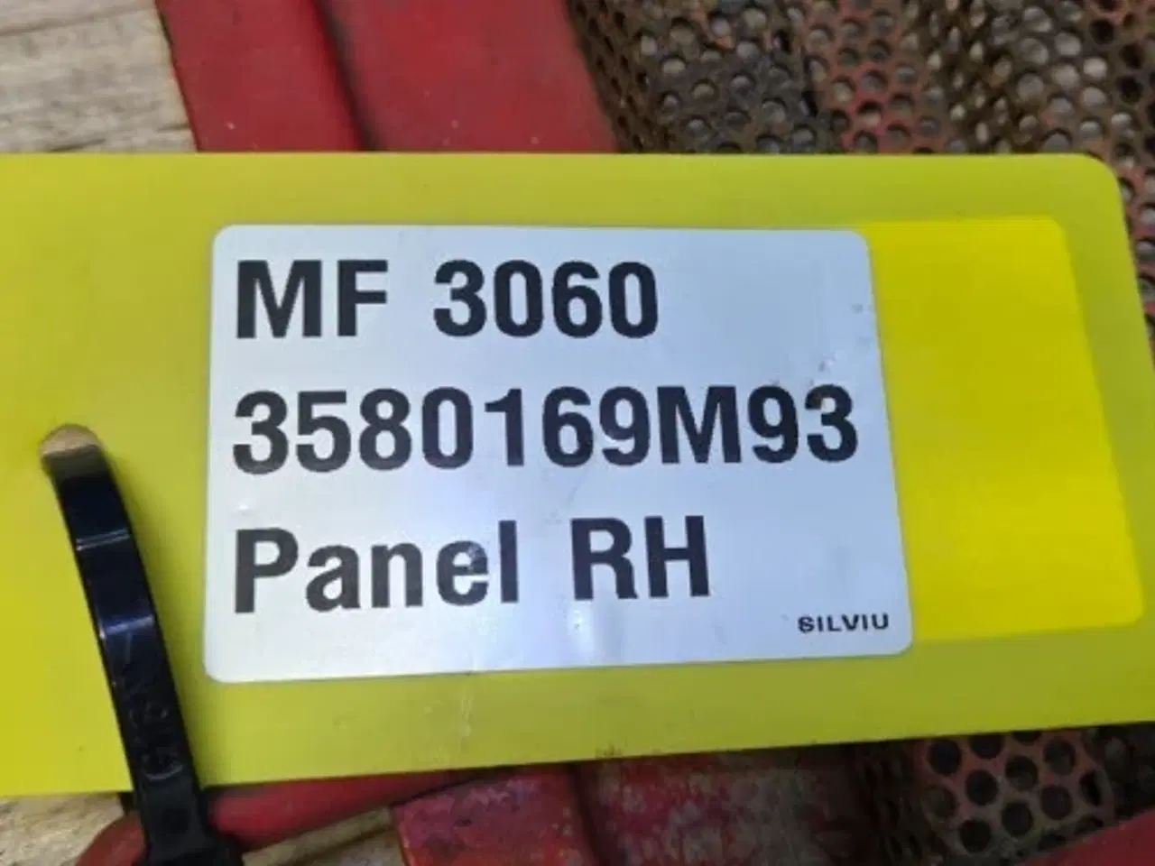 Billede 2 - Massey Ferguson 3060 Sideskærm R. 3580169M93