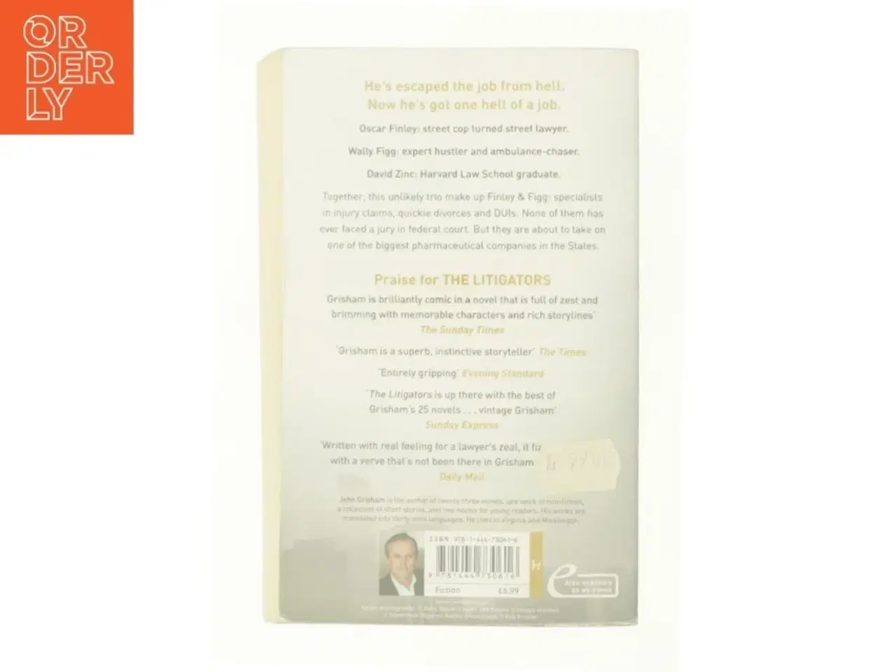 Billede 2 - The Litigators af John Grisham (Bog)