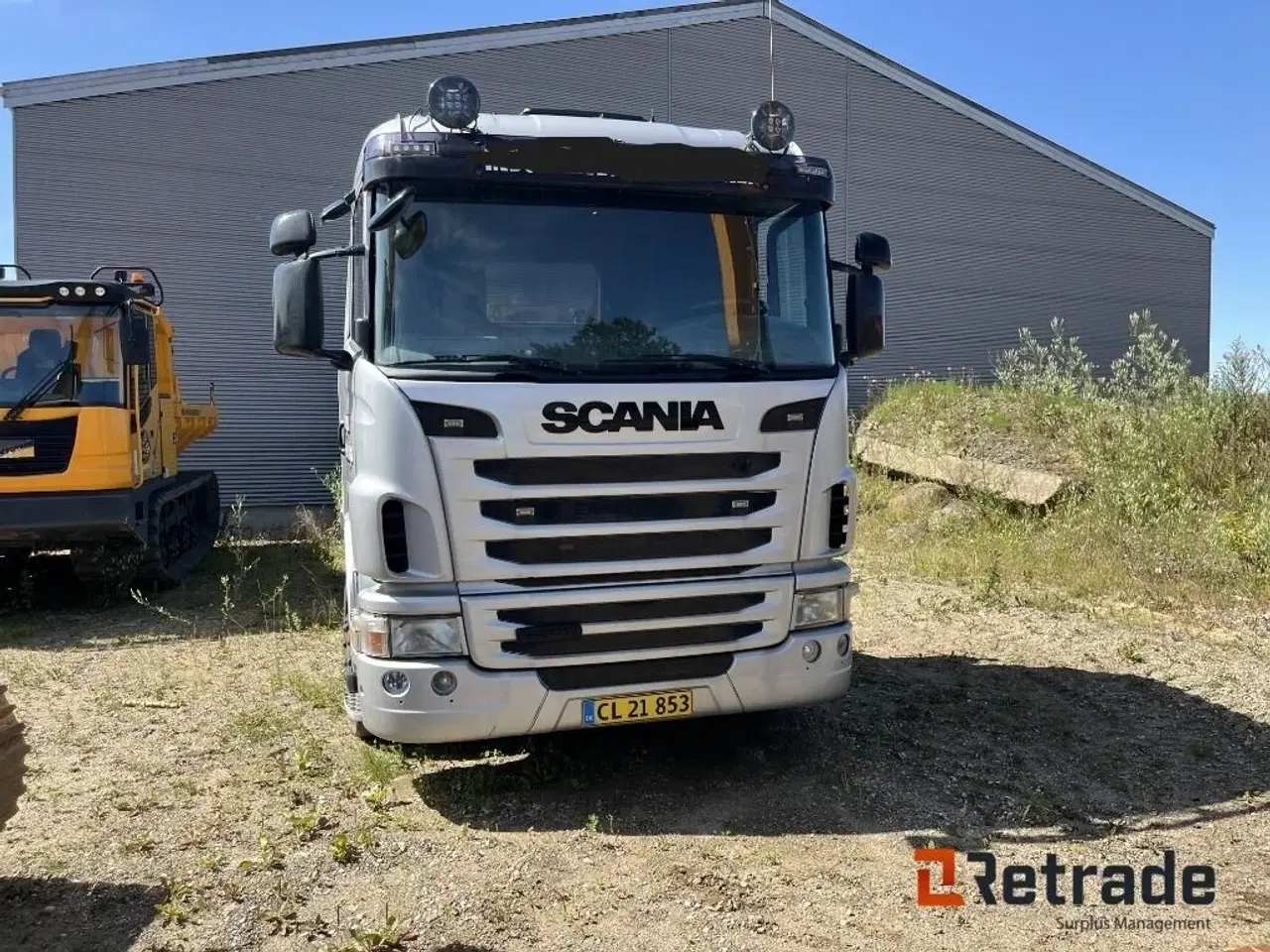 Billede 2 - Scania 8X4 Maskintransporter med Hydrauliske slidsker
