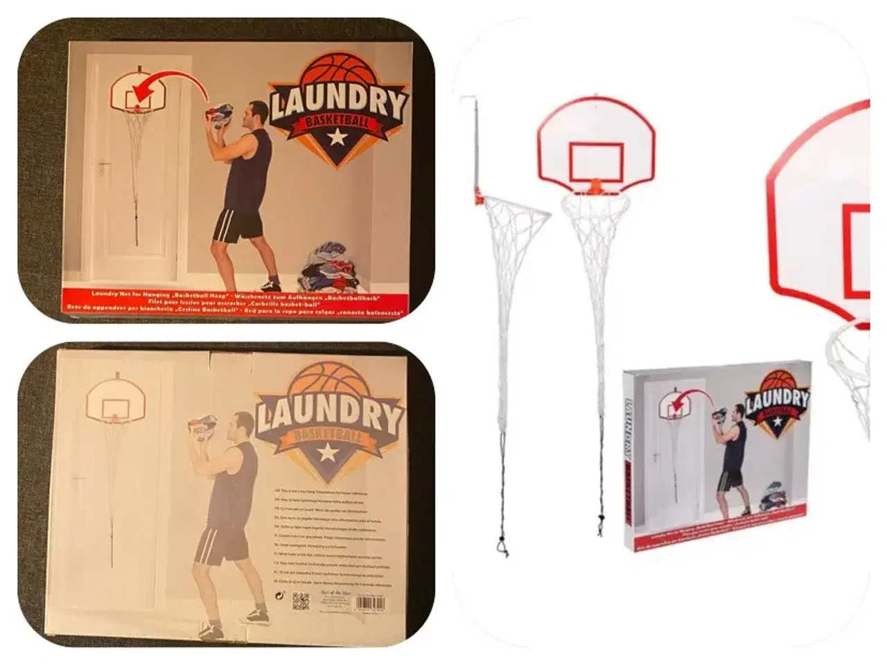 Billede 1 - Basketball vasketøjskurv 