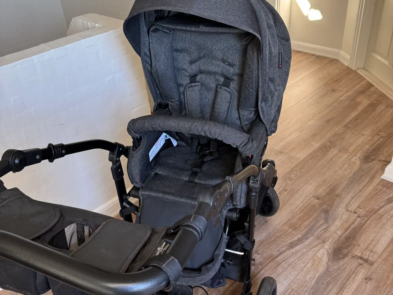 Billede 11 - Basson Nordic Lux barnevogn, Grey Melange