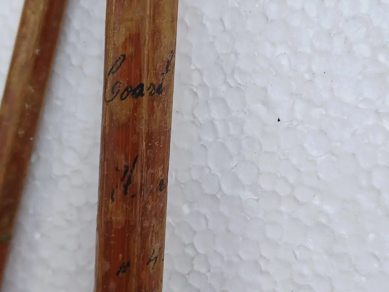 Billede 5 - Antik fiskestang og fangstkrog.