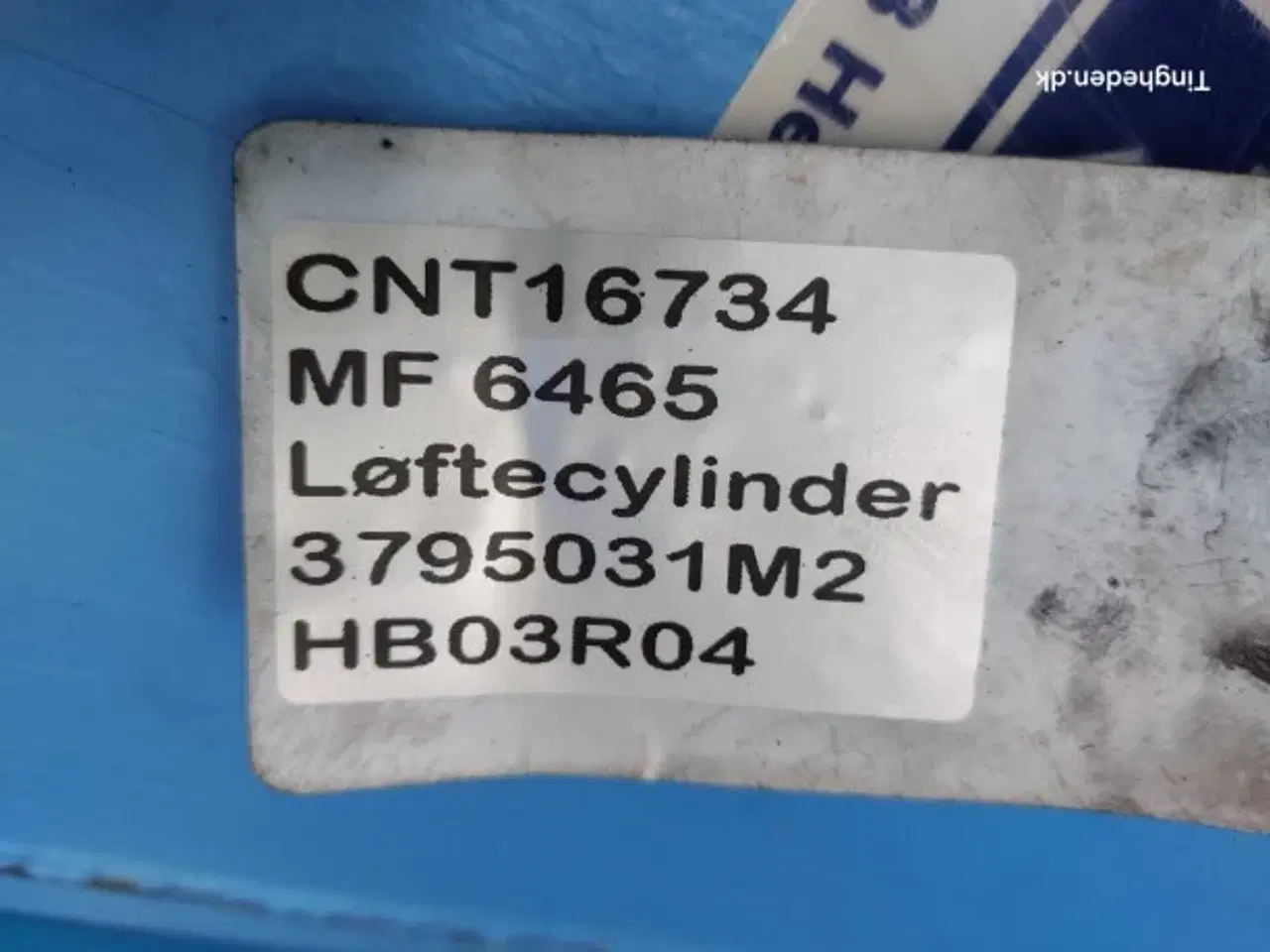 Billede 12 - Massey Ferguson 6465 Løftecylinder 3795031M2