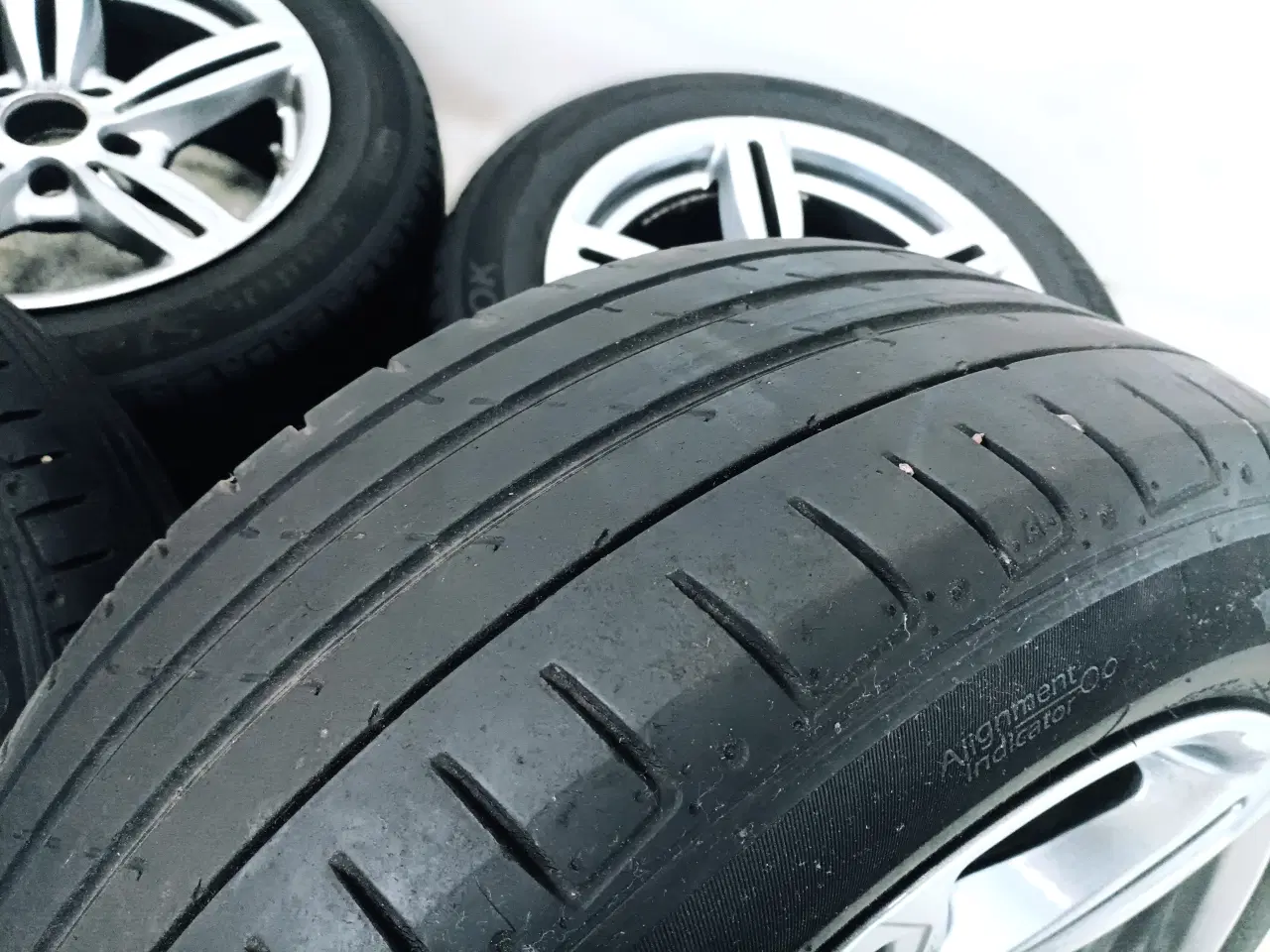 Billede 7 - 5x120 17" ET29 nav 72,6ø Spath sommersæt inkl.TPMS