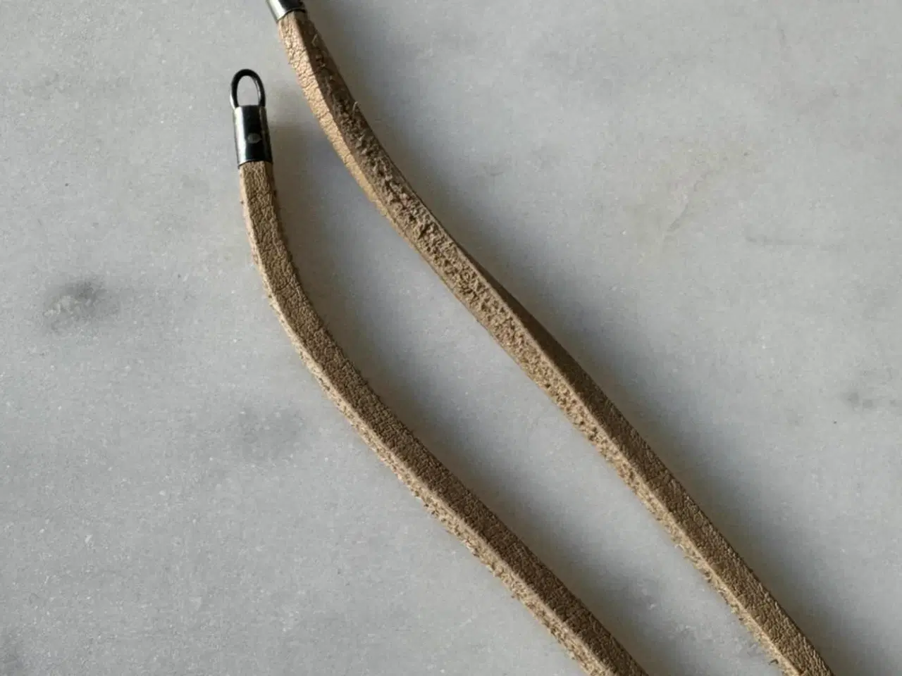 Billede 3 - Troldekugle single læderarmbånd