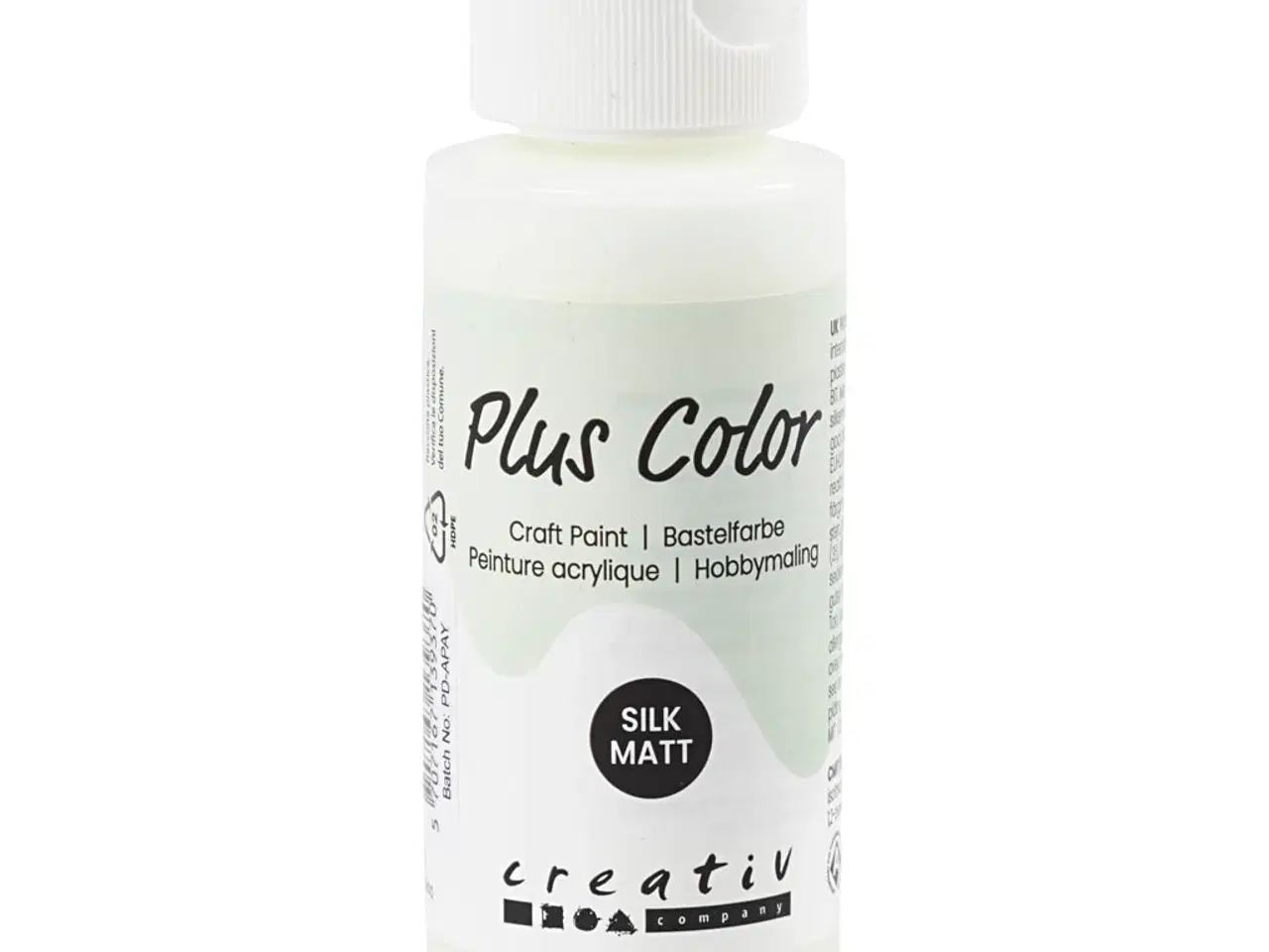 Billede 1 - Plus Color Hobbymaling, råhvid, 60ml/ 1 fl.