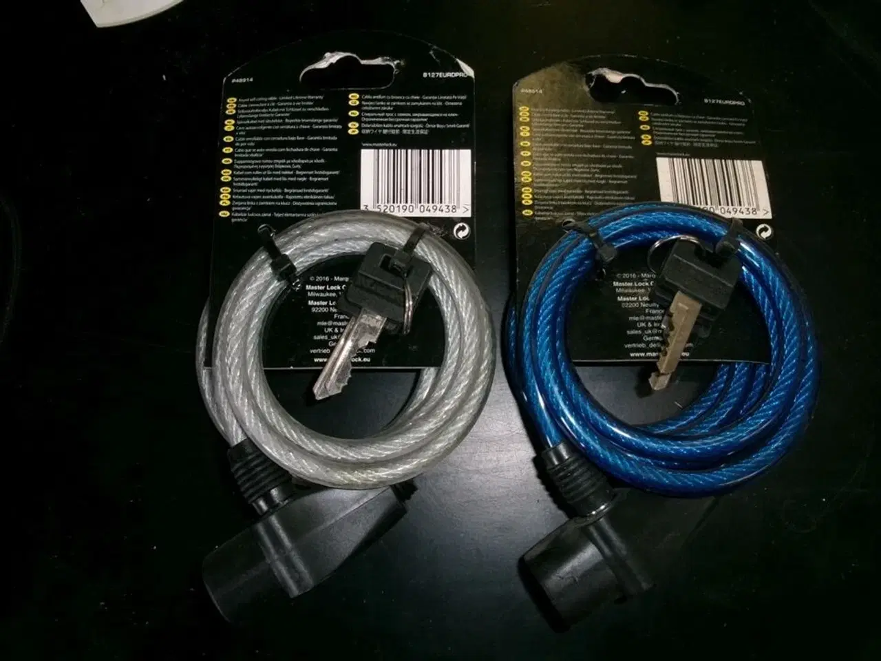 Billede 2 - 2 stk. cykellåse MASTERLOCK