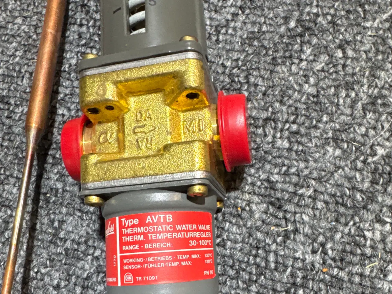 Billede 2 - Danfoss termostat 