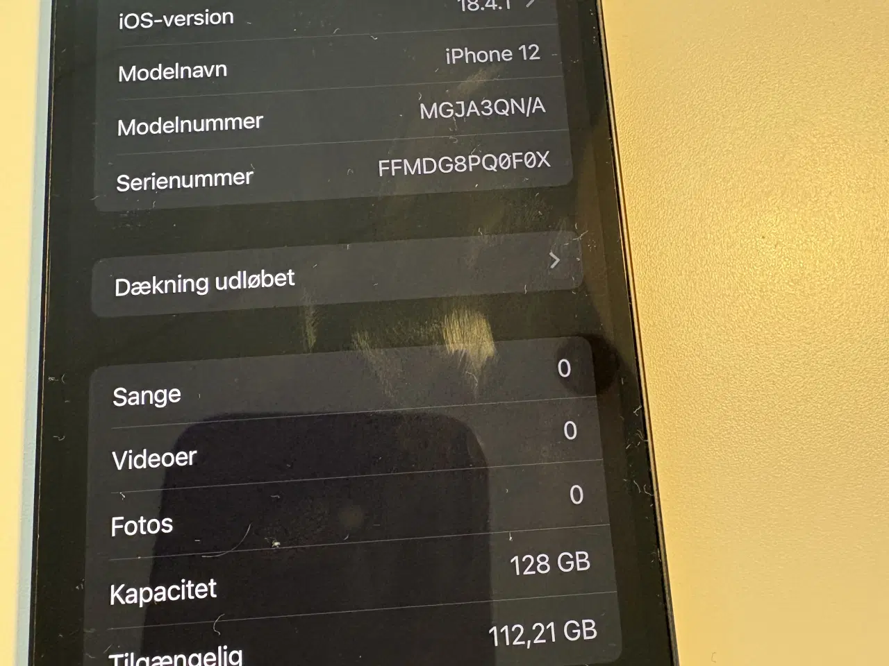 Billede 9 - Iphone 12 128GB sort