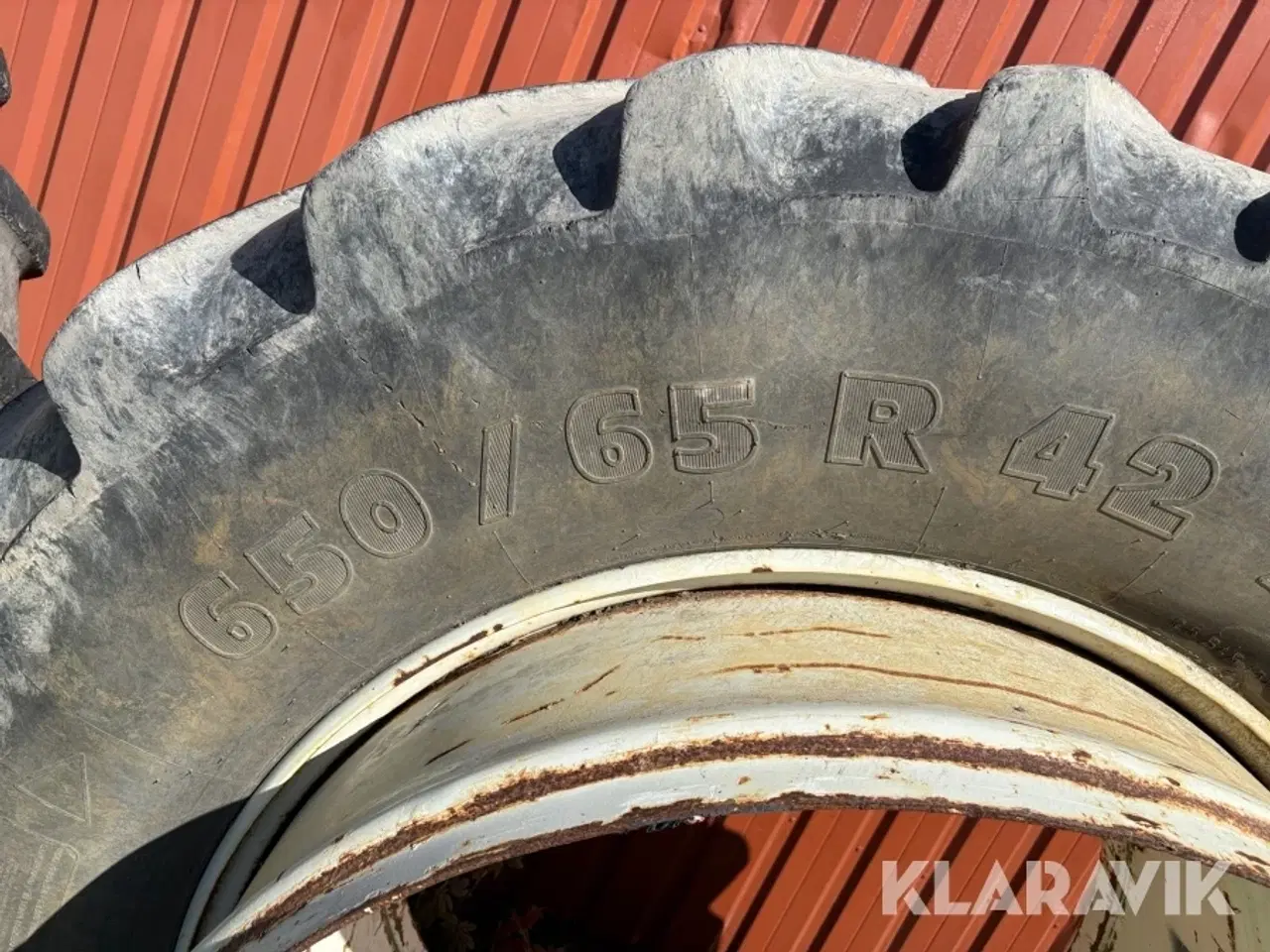 Billede 5 - Traktordæk Michelin Xm108