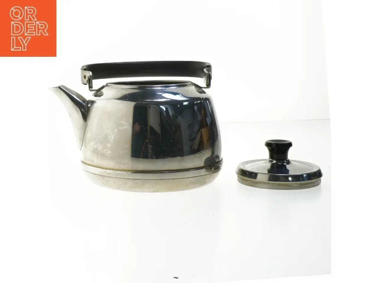 Billede 3 - Stålkedel med aftageligt låg (str. Ø 16,5 cm)