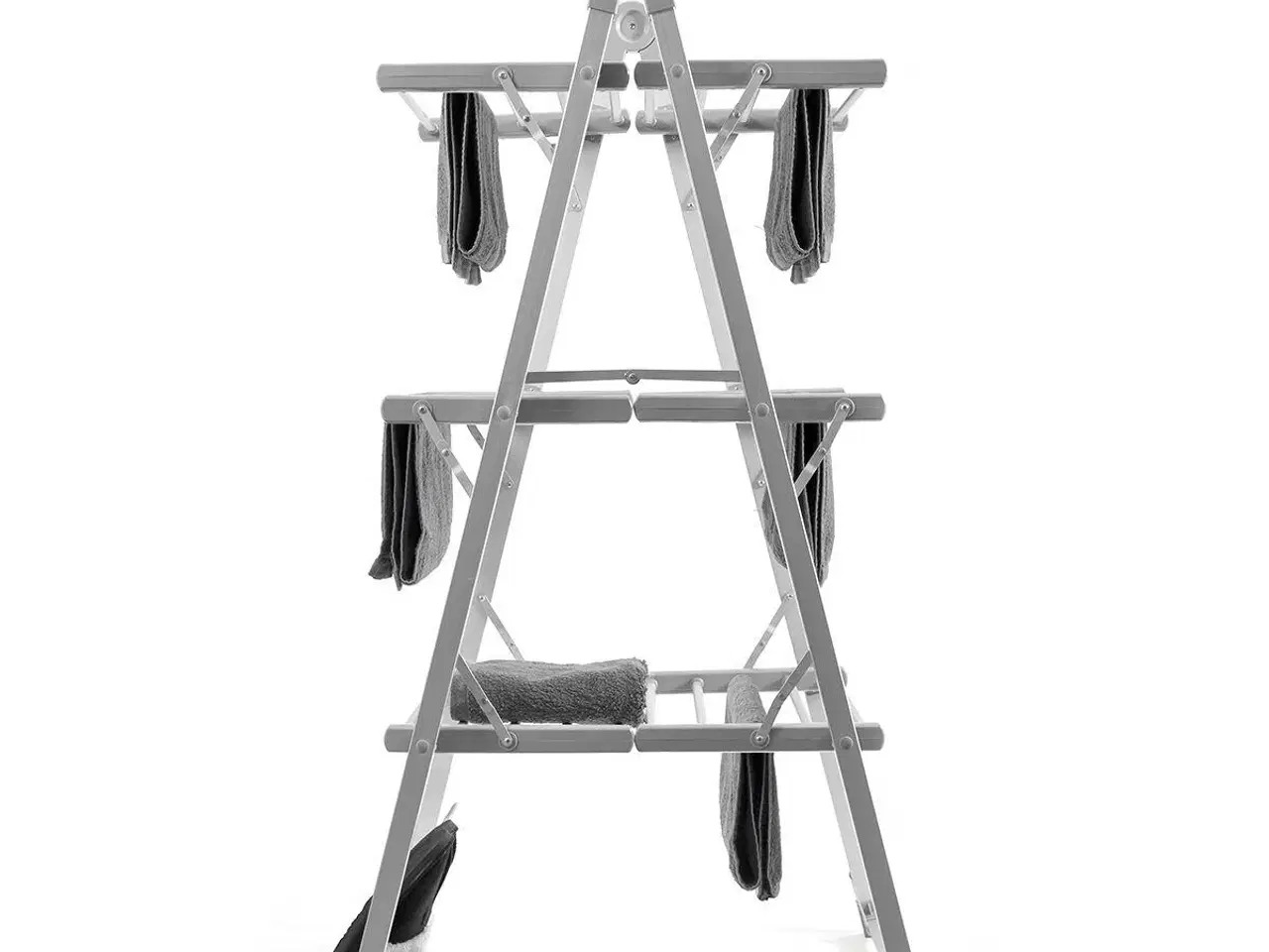 Billede 4 - Verayer sammenklappeligt elektrisk tørrestativ - 30 stænger