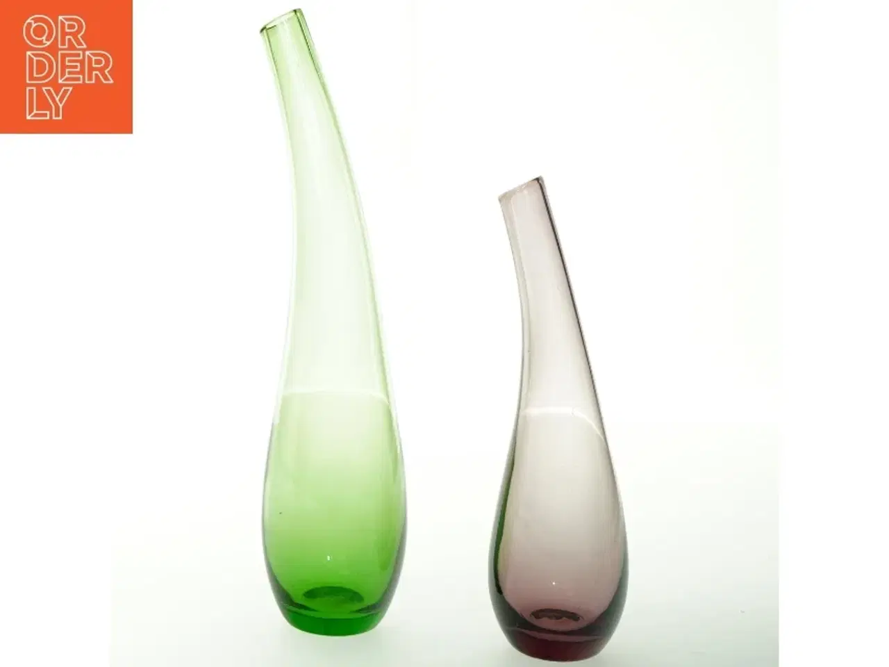 Billede 1 - Sæt af dekorative vaser (str. 33 og 34 cm)