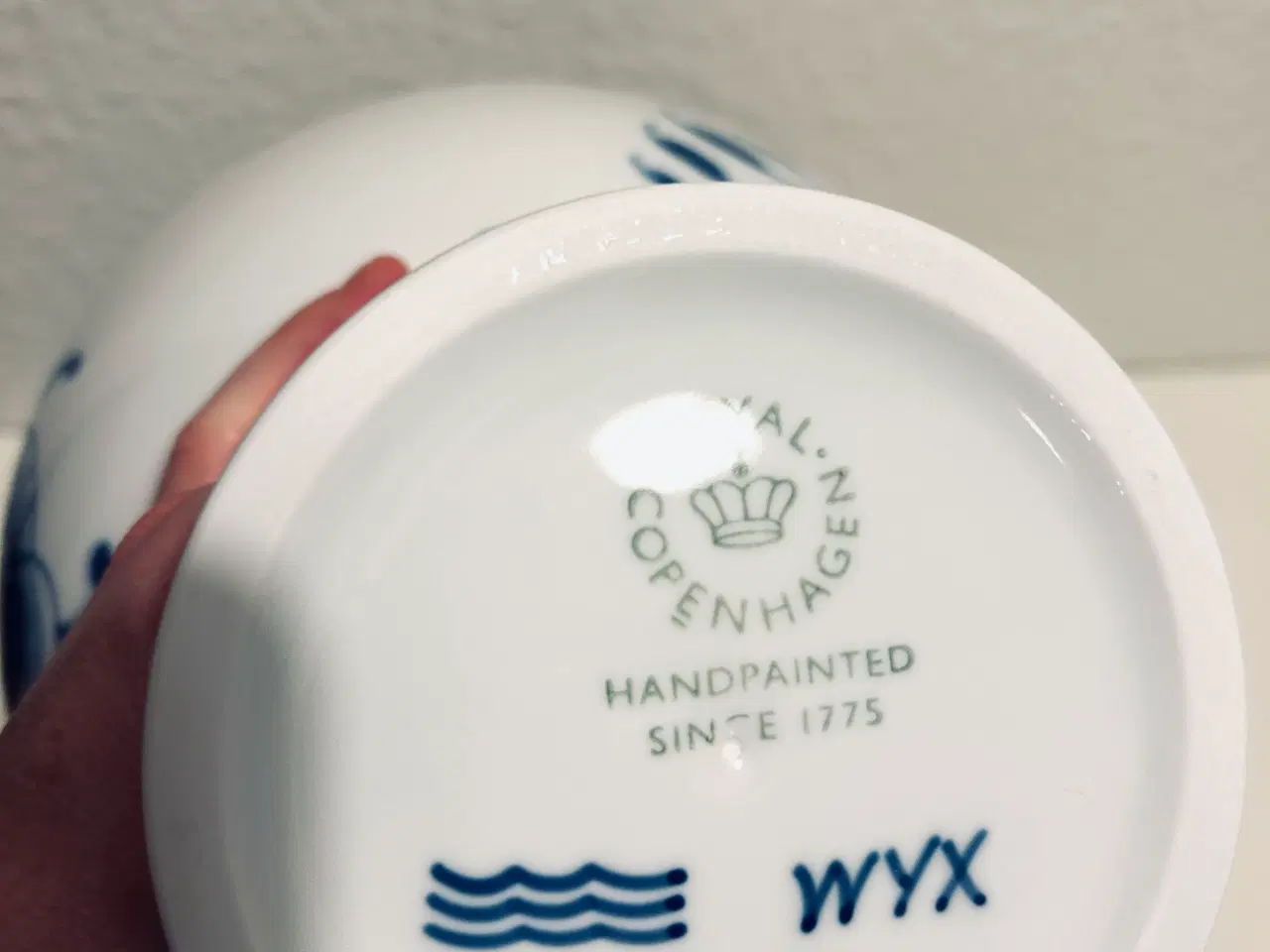 Billede 2 - Royal Copenhagen mega musselmalet opsats porcelæn 
