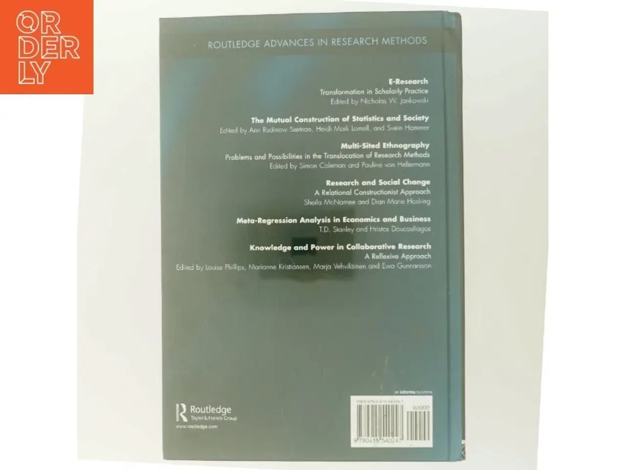Billede 3 - Knowledge and Power in Collaborative Research : A Reflexive Approach (Bog)