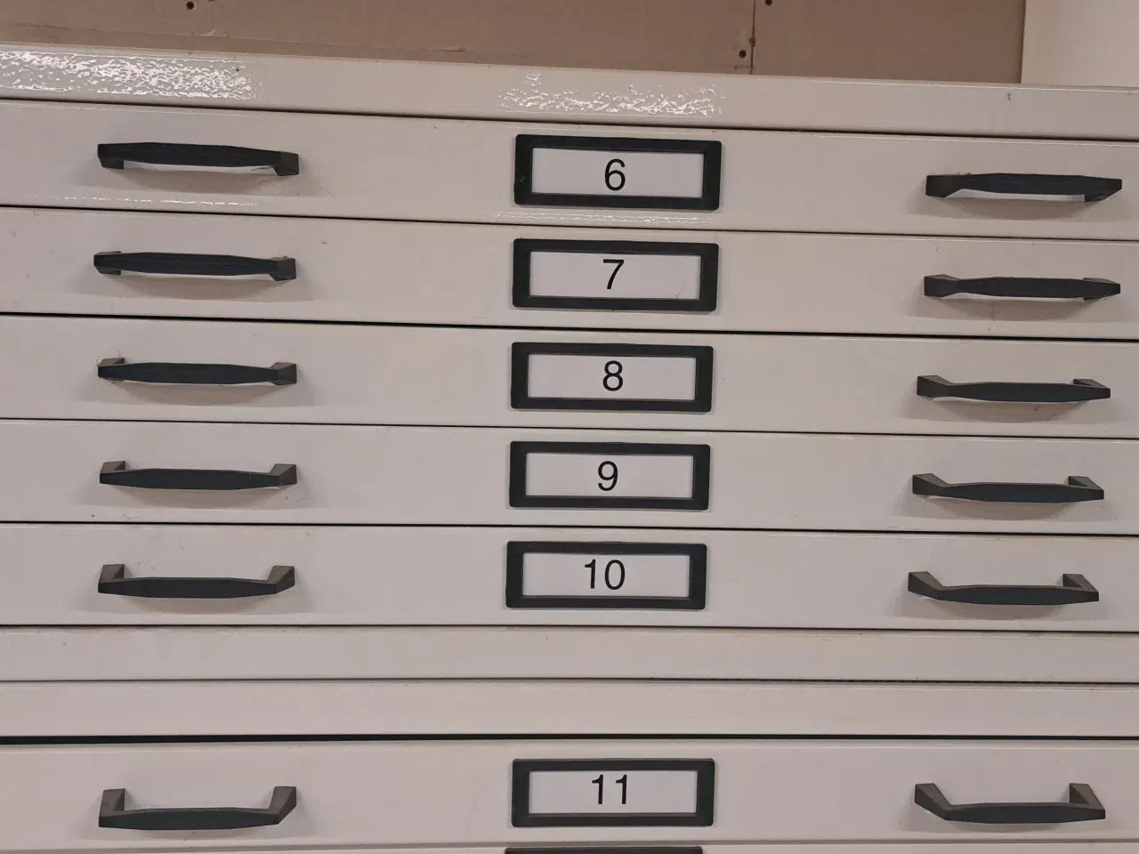 Billede 2 - Tegningsskab m/ 5 skuffer stål